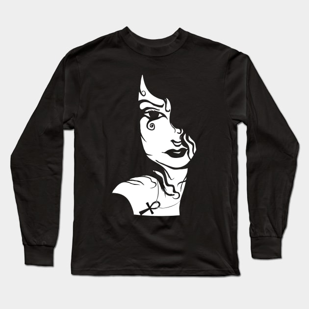 Death Sandman Long Sleeve T-Shirt by SaverioOste